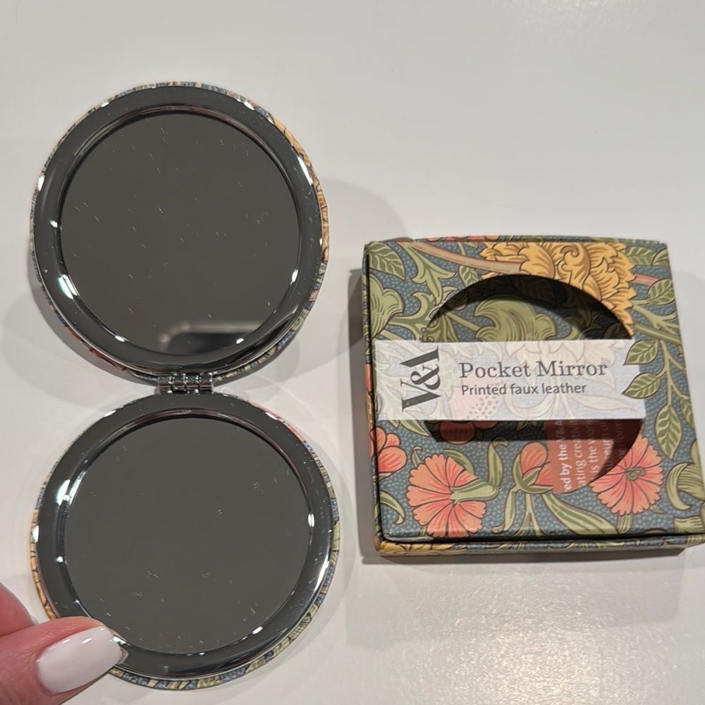 Floral Pocket Mirror